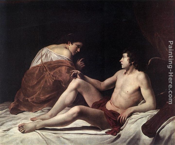 Orazio Gentleschi Cupid and Psyche